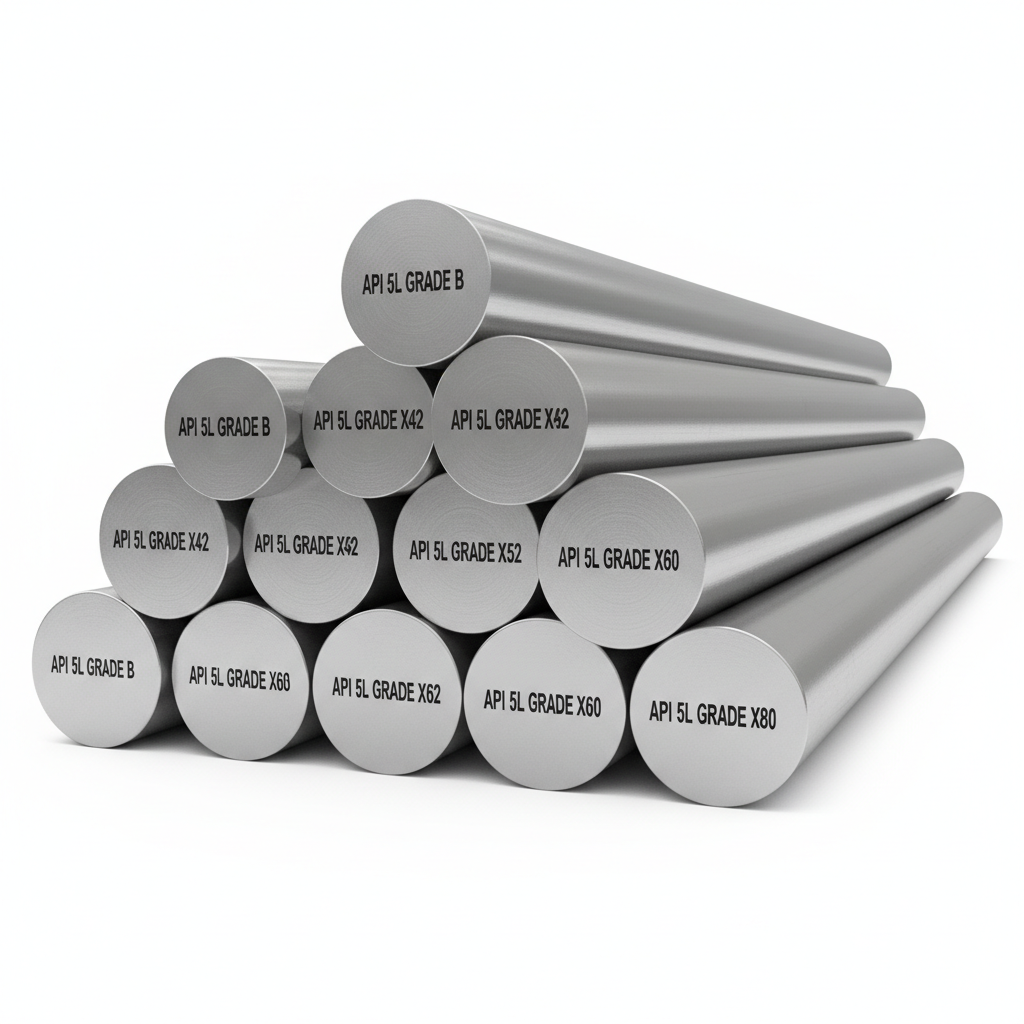 API 5L Seamless Line Pipe – Grade B / X42 / X52 / X60 / X65 / X70 / X80
